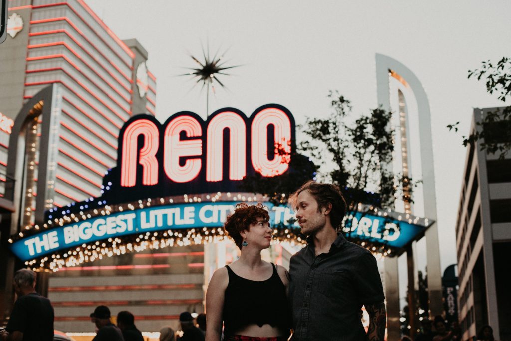 Couples Photoshoot Downtown Reno NV